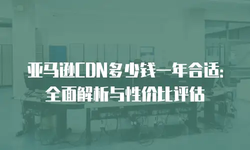 亚马逊CDN多少钱一年合适：全面解析与性价比评估
