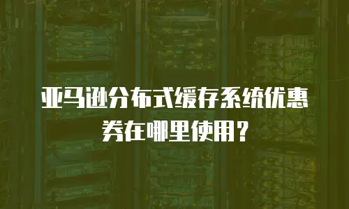 亚马逊分布式缓存系统优惠券在哪里使用？