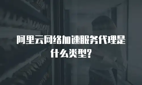 阿里云网络加速服务代理是什么类型?