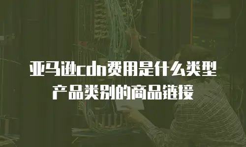 亚马逊cdn费用是什么类型产品类别的商品链接