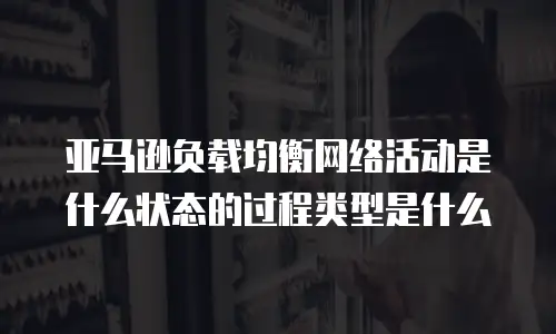 亚马逊负载均衡网络活动是什么状态的过程类型是什么