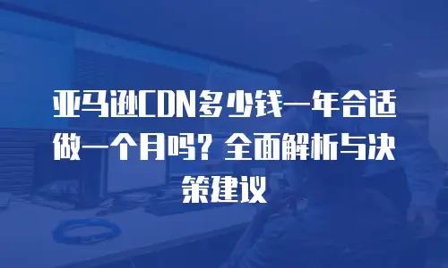 亚马逊CDN多少钱一年合适做一个月吗？全面解析与决策建议