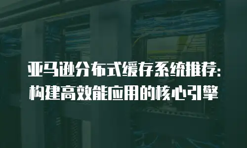 亚马逊分布式缓存系统推荐：构建高效能应用的核心引擎