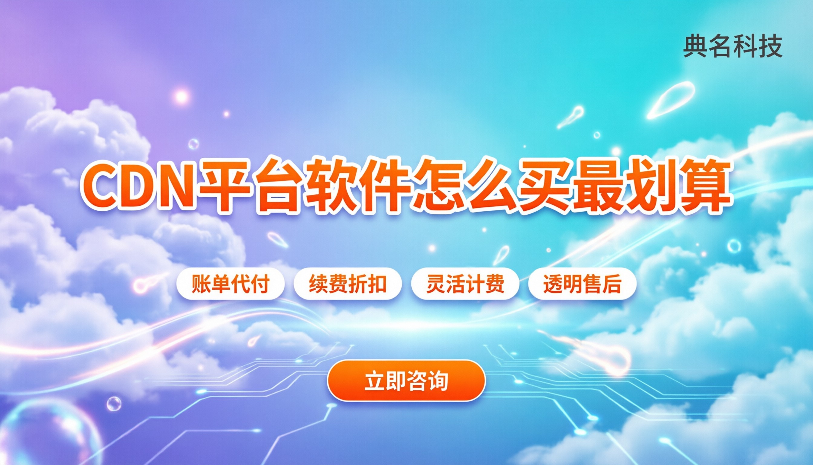cdn平台软件价格:怎么买最划算?