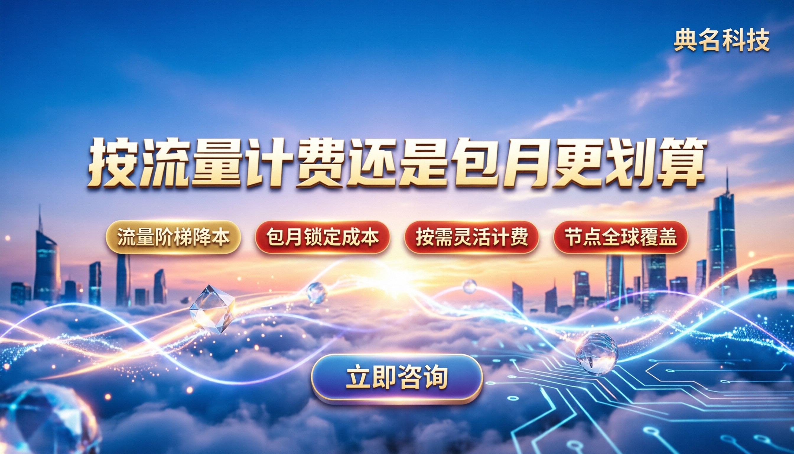 cdn什么价格:按流量计费还是带宽包月更划算