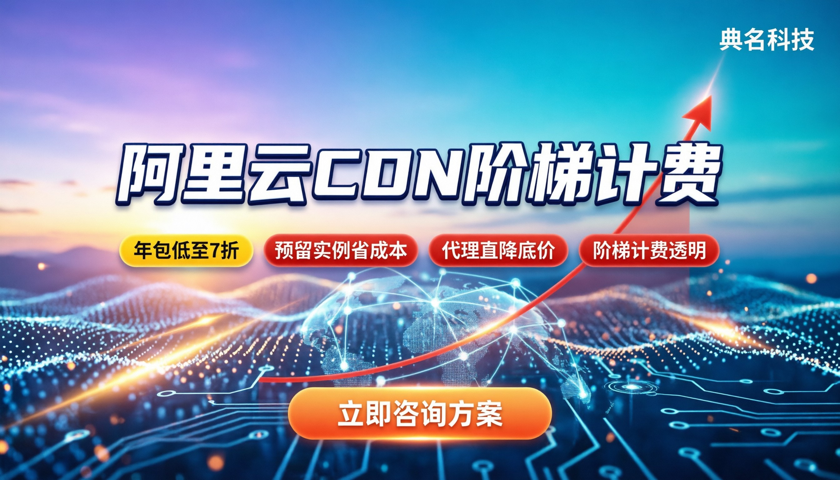 阿里云cdn100tb价格:阶梯计费与省钱实测