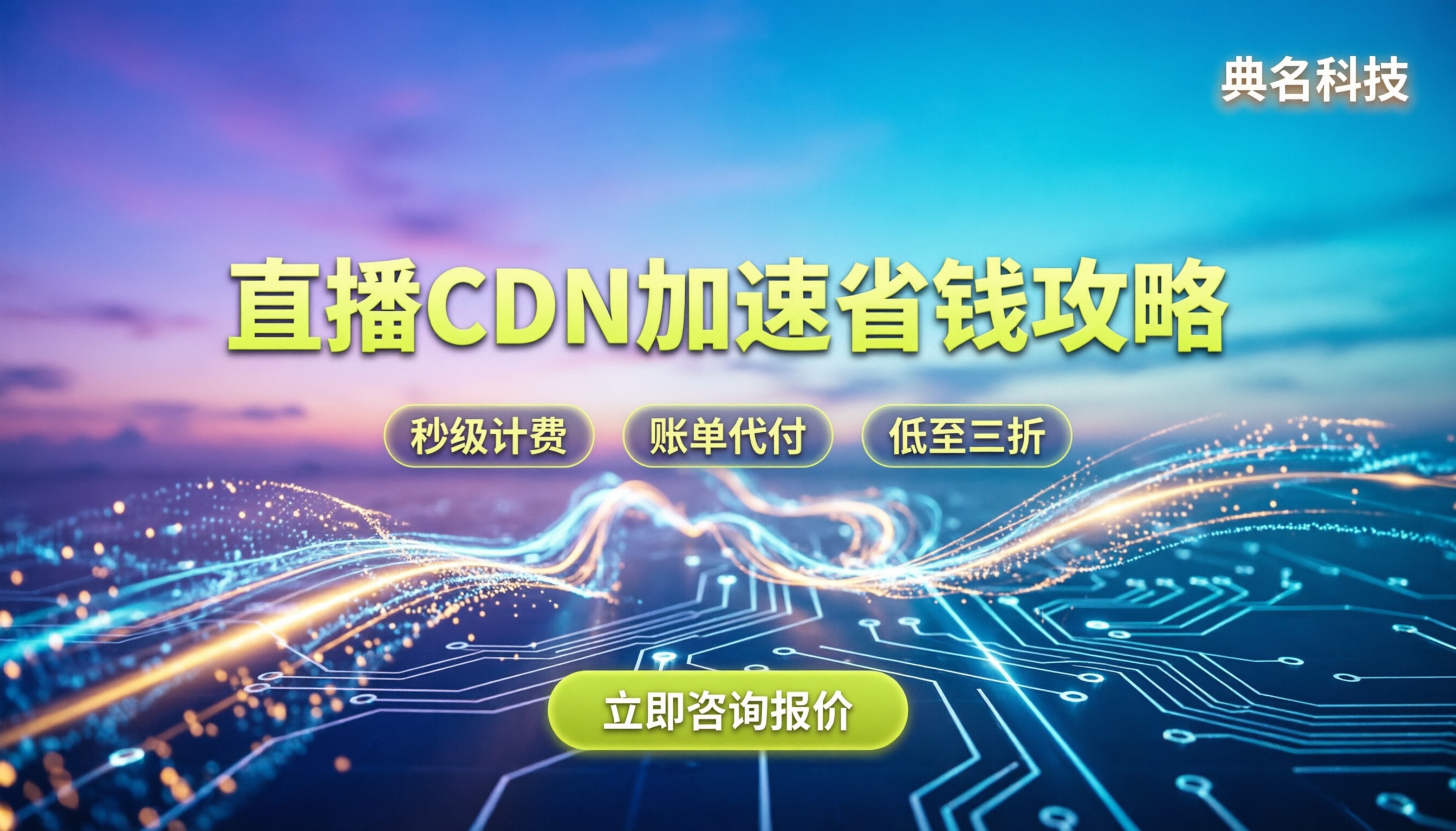直播CDN加速资费：怎么买最省钱 / 有哪些坑？