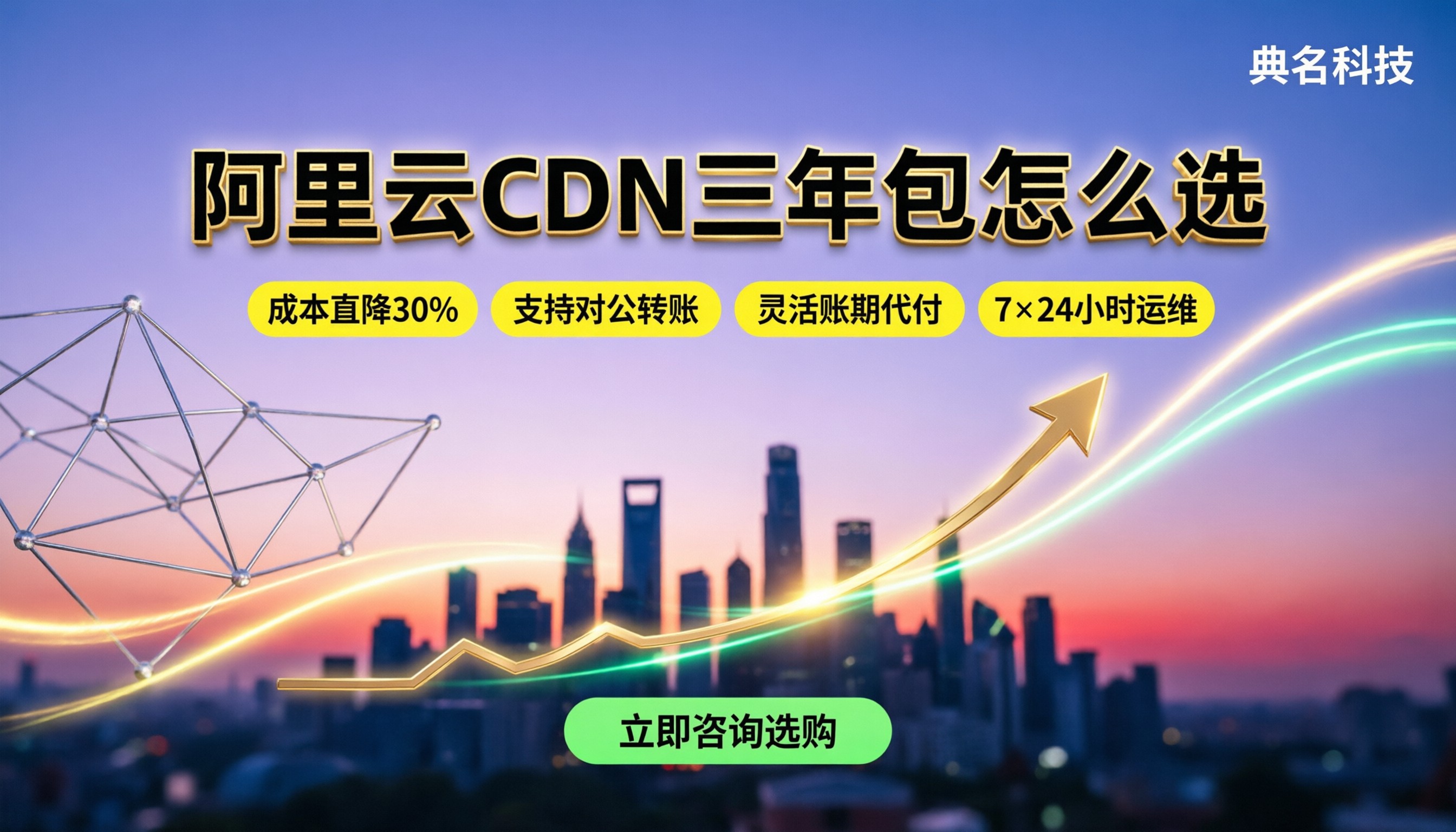 阿里云CDN三年资源包费用:怎么买划算?对比选哪家代理?