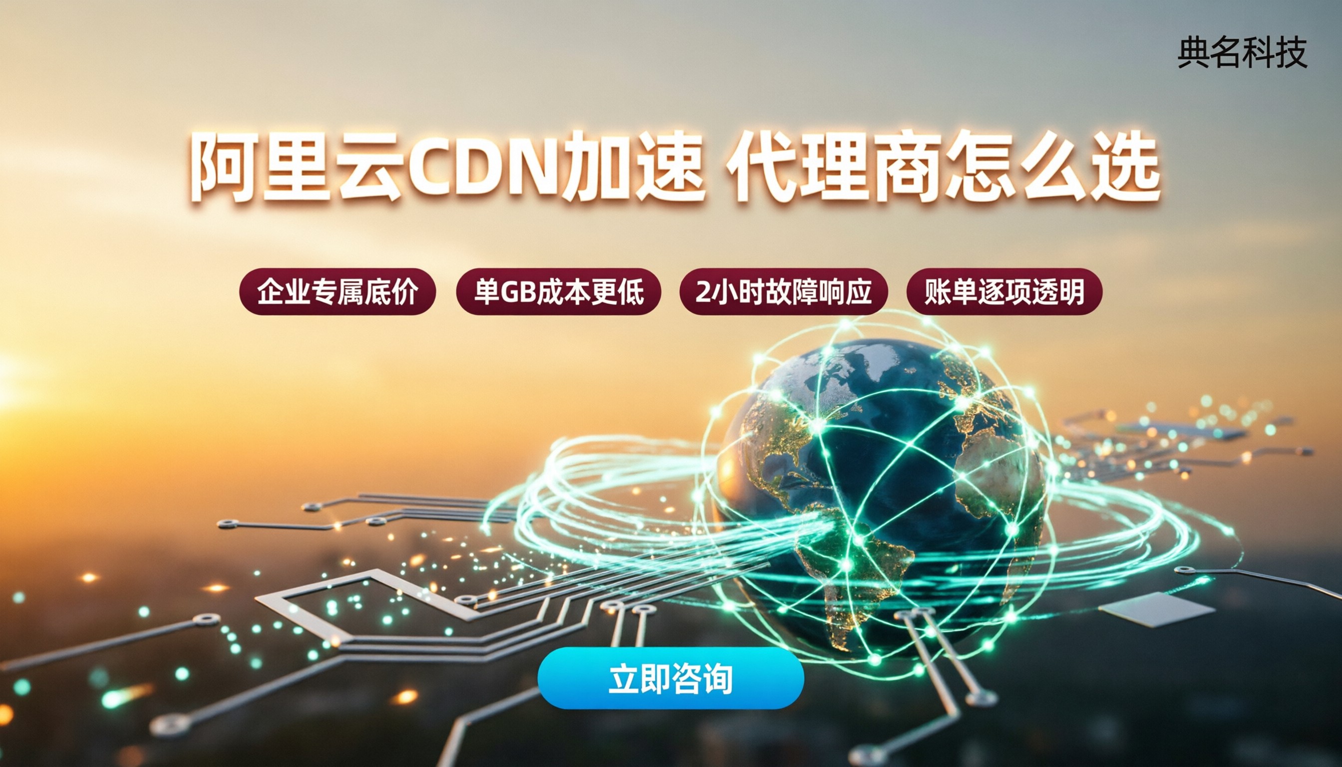 阿里云cdn加速收费:CDN代理商怎么选