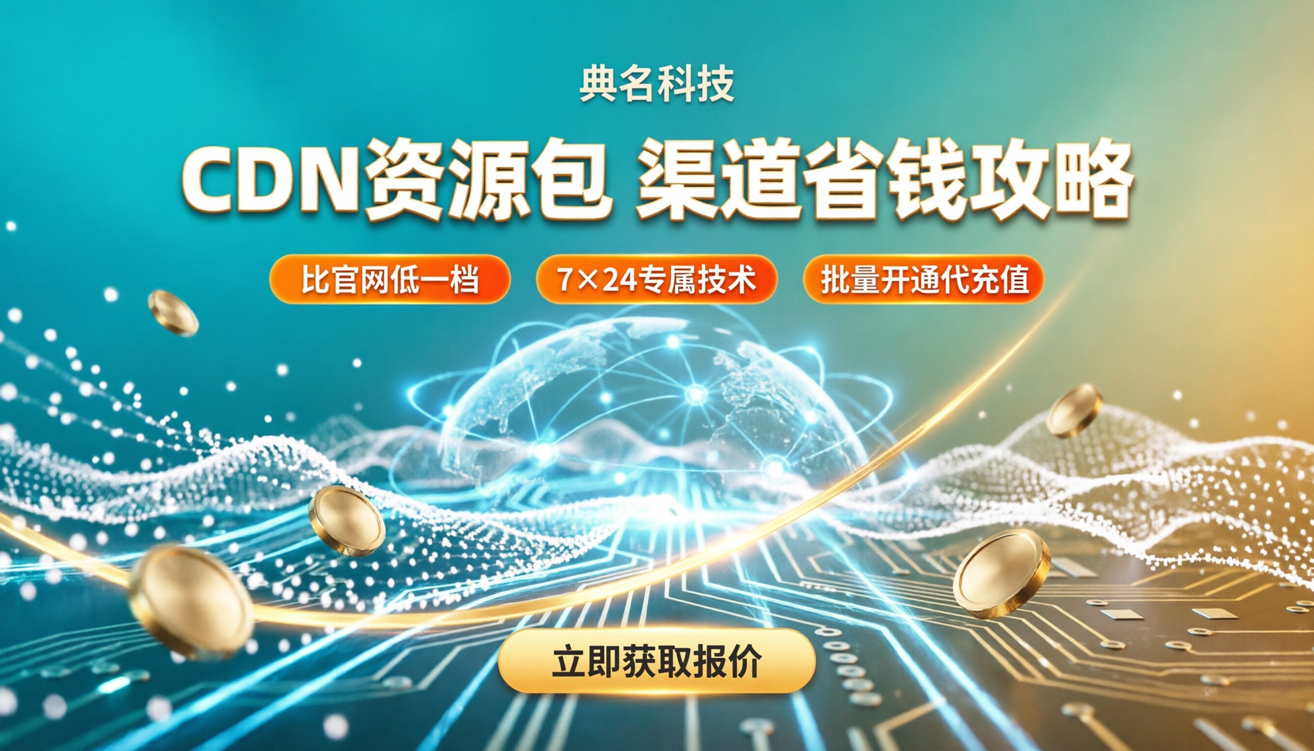 阿里云CDN100TB资源包报价:代理渠道对比怎么省