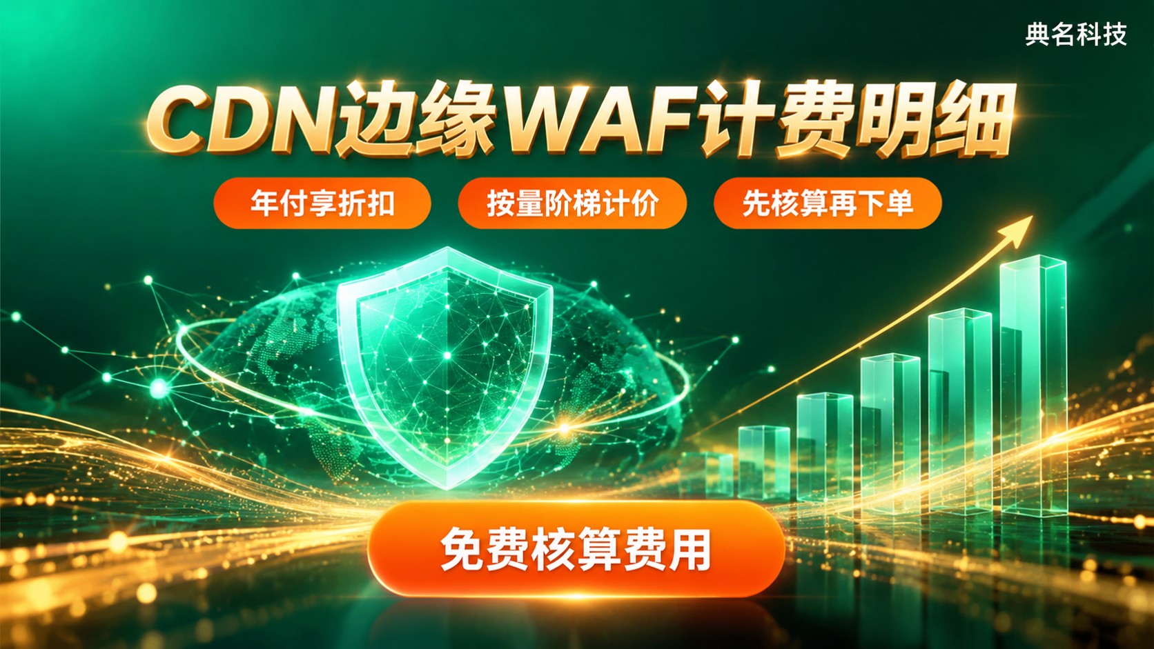 CDN边缘WAF收费明细:计费项与价格区间