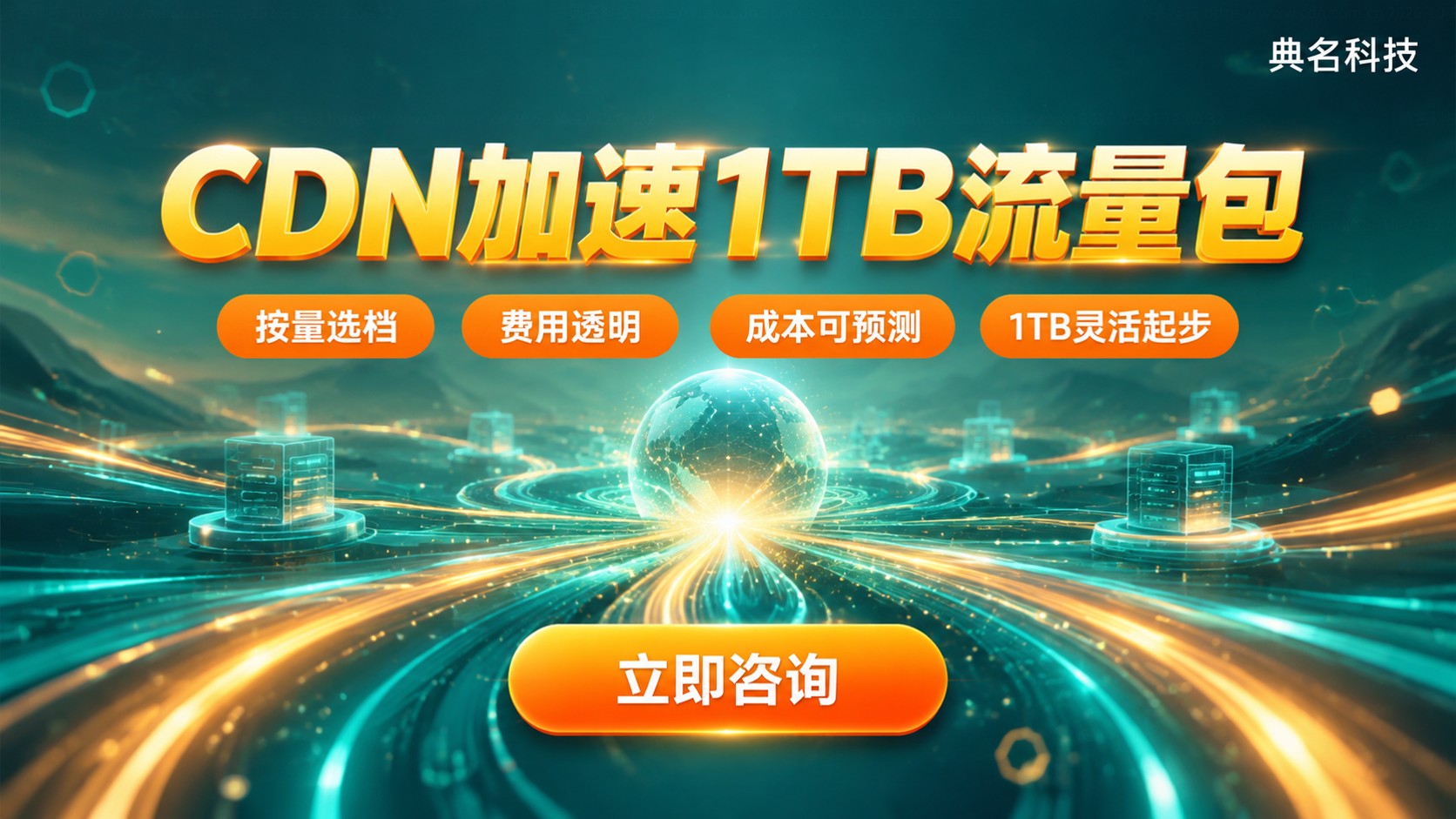 CDN加速1TB流量包费用:价格区间与计费明细