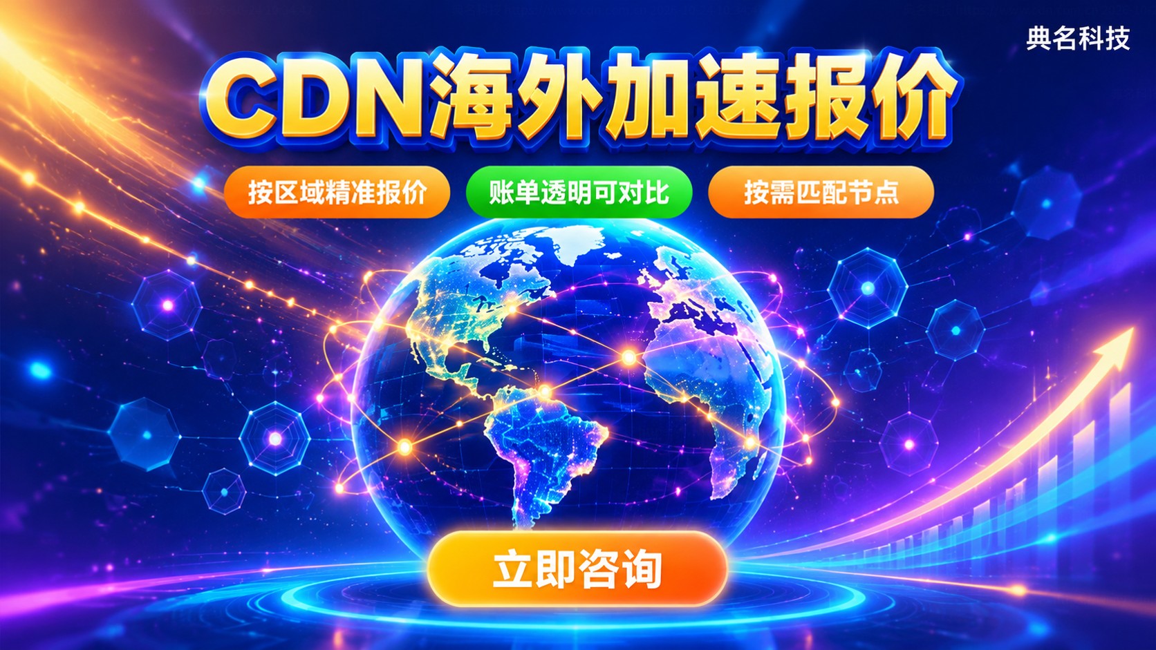 CDN海外加速报价与价格明细:流量、节点与计费方式