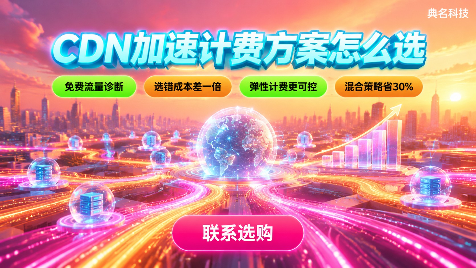 CDN加速流量包和带宽包区别：计费方式与选择建议